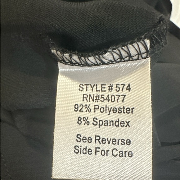 CAbi Black Empire Waist Mini Dress - Picture 7 of 7